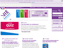 Tablet Screenshot of mon.vie-publique.fr